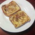 El cooksnap de Millie Alvarez cuando hizo Tostada francesa.