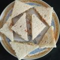 Ankita Kapil Varshney का कुकस्नैप जब उन्होंने वेज सैंडविच (Veg sandwich recipe in Hindi) बनाया था।