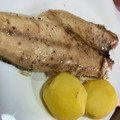El cooksnap de Marieta cuando hizo Lubina al horno.