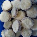 El cooksnap de Paola Balsamo cuando hizo Alfajores de Maicena sin manteca.