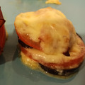 El cooksnap de María García cuando hizo Milhojas de berenjenas, jamón y queso.