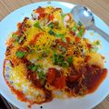 Sonal Modha's cooksnap of when they made ખમણ ઢોકળા ચાટ (વેસ્ટ માથી બેસ્ટ).