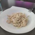 El cooksnap de Patricia Calvino Palacios cuando hizo Espaguetis Alfredo.