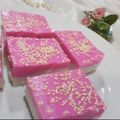 Juliben Dave's cooksnap of when they made તર્કીશ ડીલાઇટ (Turkish Delight Recipe In Gujarati).