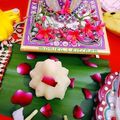 Monika gupta 's cooksnap of when they made Stuffed Paneer and Coconut Modak.