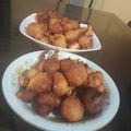 El cooksnap de Marianella Cambre cuando hizo Buñuelos dulces.