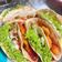 Cooksnap Ain Syah semasa beliau membuat Simple chicken tortilla wraps.