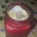 El cooksnap de Brenn cuando hizo Licuado de manzana y naranja🍎🍊.