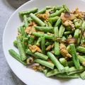 Cooksnap Izzah Ab Aziz semasa beliau membuat Kacang Panjang Goreng Telur.