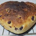傅品溱 的 【烘培筆記】免揉。果乾軟麵包 cooksnap