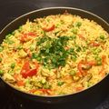 El cooksnap de Anita cuando hizo Arroz con mejillones.