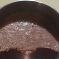 El cooksnap de Vicky Aguirre cuando hizo Helado de banana y frutilla.