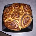 El cooksnap de Santiago Schiavone cuando hizo Torta 80 golpes de dulce de leche.