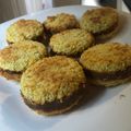 El cooksnap de Mercedes Venero cuando hizo Alfajores de coco y dulce de leche.