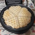 El cooksnap de Victoria 🐹 cuando hizo Waffles de harina integral y leudante (sin manteca ni azúcar!!!).