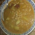 El cooksnap de Mony cuando hizo Judías blancas con bacalao.