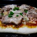 BR's cooksnap of when they made চিকেন পিজ্জা (Chicken pizza recipe in Bengali).