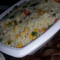 Khadija Idris 's cooksnap of when they made Special butter,veg rice & italian meatball and potatoe soup.