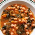 El cooksnap de LuzMa SG cuando hizo Caldillo de garbanzos con espinacas zanahorias y mucho amor ❤🥘❤.