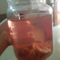 Cooksnap dari Dini untuk resep Rosella Tea (Teh Rosella)