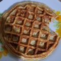 El cooksnap de Maryta Aching cuando hizo Waffles Express.