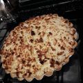 El cooksnap de Yamila Silva cuando hizo Tarta de coco y dulce de leche.