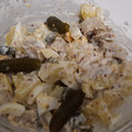 El cooksnap de Eva cuando hizo Kartoffelsalat (ensalada de patata alemana).