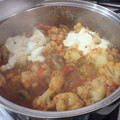 El cooksnap de Gabriela cuando hizo Coliflor y Brócoli a la parmesana (Olla de cocción lenta-CrockPot-SlowCooker).