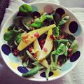 Christina Hoos's cooksnap of when they made Feldsalat mit Speck und Birnen 🍐.