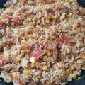 El cooksnap de Diego cuando hizo Arroz con atún picante.