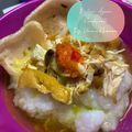 Cooksnap dari Nurwidad Paunu untuk resep Bubur Ayam (Praktis) Kuah Soto