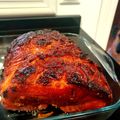 Becky's cooksnap of when they made Glazed Ham Joint.