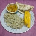 Rekha Ramchandani's cooksnap of when they made #સાદી  મગ  દાળ  ની ખીચડી #.