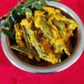 Nita Prajesh Suthar's cooksnap of when they made સરગવો બેસન સબ્જી (Sargva Besan Sabji Recipe in Gujarati).