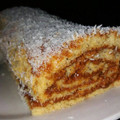 El cooksnap de Santiago cuando hizo Pionono de café relleno de dulce de leche y nueces.