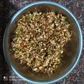mitu madlani's cooksnap of when they made ફણગાવેલા મગ ચાટ (Sprouted Moong Chaat Recipe In Gujarati).