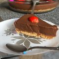 Carlota Hernández's cooksnap of when they made Tarta de chocolate sin horno, frambuesas y sal negra.