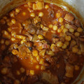 El cooksnap de Andrea cuando hizo Fabada Express.