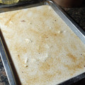 El cooksnap de Paulina del Pazo cuando hizo Torta de fiambre licuada.