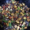 El cooksnap de malu cuando hizo Tofu con setas shiitake y espárragos trigueros en salsa de soja.