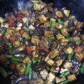 El cooksnap de malu cuando hizo Tofu con setas shiitake y espárragos trigueros en salsa de soja.