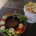tjioe ling's cooksnap of when they made Indonesian Salad w/ Peanut Sauce (Gado-Gado).