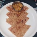 Ankita das का कुकस्नैप जब उन्होंने आलू के पराठे (Aloo ke parathe recipe in Hindi) बनाया था।