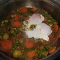 El cooksnap de Aprendiza74 cuando hizo Menestra esparragada con huevo cuajado.