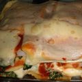El cooksnap de Barbi cuando hizo Lasagna de espinaca y pollo con Salsa bechamel y filetto 🥳.