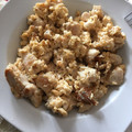 El cooksnap de Jose M. González cuando hizo Revuelto de pechuga y queso de cabra.