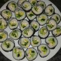 El cooksnap de Melissa Suárez cuando hizo Sushi de salmón.