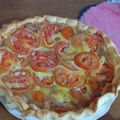 El cooksnap de Maru Lu Casella cuando hizo Tarta rápida de jamón, queso, tomate y huevo.