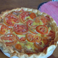 El cooksnap de Maru Lu Casella cuando hizo Tarta rápida de jamón, queso, tomate y huevo.