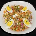 El cooksnap de Jon Michelena cuando hizo Ensalada de garbanzos.